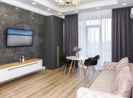 DOUBLE SkyHouse Exclusive Apartments，位于基希讷乌的公寓