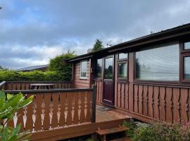 Cosy 2 bedroom Log Cabin in Snowdonia Cabin151，位于特兹西尼德的自助式住宿