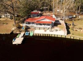 The Grey Goose Waterfront Home with Beach