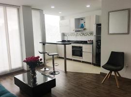 Espectacular apartamento con estacionamiento gratuito Chía N 2，位于奇亚的酒店