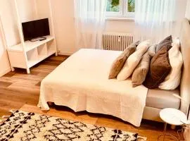 Gästehaus zur Uni Klinik Exklusives Apartment mit Küche und Badezimmer