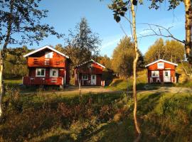 Fjâllnäs Camping & Lodges，位于Östra MalmagenBlåbärsliden 2附近的酒店