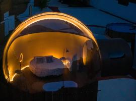 Burbuja Glamping AntiSaturno - Casas del Alto Tajo，位于Ablanque的酒店
