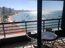 Iate Plaza Beiramar Fortaleza app1006，位于福塔莱萨Praia Mansa附近的酒店