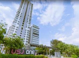 Usj One Residence @ Homestay，位于梳邦再也高峰广场附近的酒店