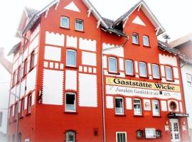 Gaststätte Wicke，位于鲍纳塔尔的酒店