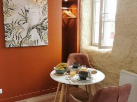 Les appartements du centre, refaits à neuf, climatisés, hyper centre, 50m à pieds des commerces, restaurants, parking gratuit，位于萨利耶德贝阿尔恩的酒店