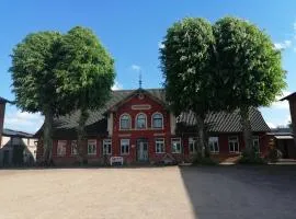 Landoase - große Ferienwohnung mit toller Ausstattung, überdachter Terrasse und Garten