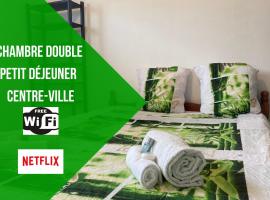 Le Carbet du Centre-Ville - CLIM-CENTRE-VILLE-WIFI-PARKING-NETFLIX，位于马罗尼河畔圣洛朗的酒店