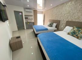 Casa hotel boutique habibi - San Andres Islas，位于圣安德烈斯的住宿加早餐旅馆