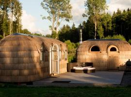 Kuldallika igloo house and iglusauna，位于Kullamäe的酒店