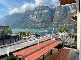 Luxuriöses Galerie-Penthouse direkt am Walensee，位于安特特泽的酒店