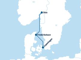 DFDS Ferry - Copenhagen to Oslo，位于哥本哈根中葛璐登海岸风力农场附近的酒店