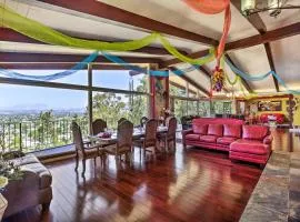 Colorful El Cajon Gem Deck, Garden and Valley Views