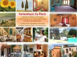 Ferienhaus Ca Piero mit Pool bis 8 Personen