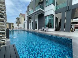 Spacious Home with Private Swimming Pool in Langkawi by Zervin，位于瓜埠的酒店