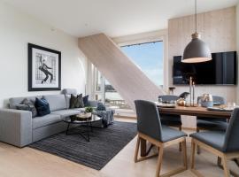 MJOS TOWER Apartment - Lovely city view，位于Ringsaker的酒店