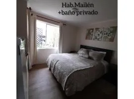 habitac privada Bed n Bkf Patagonia Norte - Puerto Varas Homestay - BnB Plus