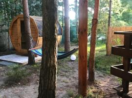 Domek pod Klonem - typ Mobilny，位于Biszcza的酒店