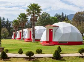 Hotel & Glamping Huasca Sierra Verde，位于瓦斯卡坎波的酒店