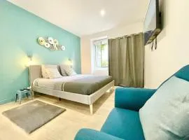 Lorient - L'escapade - Lit Queen Size - Proche Centre et Gare - Internet Haut Débit Fibre