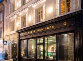 Hotel Heritage，位于卢布尔雅那坎卡尔中心附近的酒店