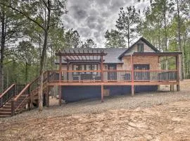 Modern Broken Bow Cabin Large Deck, BBQ and Pergola