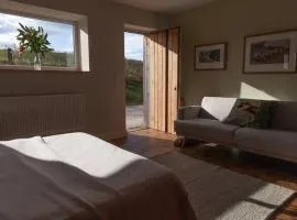 "The Studio" Contemporary studio with organic swimming pool