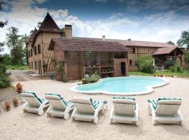 Domaine de la Source，位于Sainte-Christie-dʼArmagnac的酒店