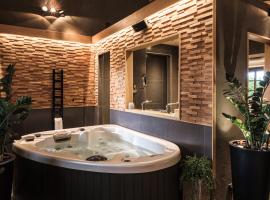 Le Domaine des Prés Verts Suites & Chambres avec Jacuzzi Privatif à Châteauneuf，位于沙托纳的酒店