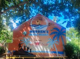 Warren's Beach Resort San Remigio，位于Catadman的酒店