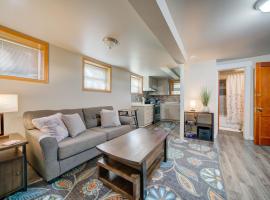 Charming and cozy downtown Bozeman 1 bedroom condo Walk to dinner and drinks，位于博兹曼的酒店