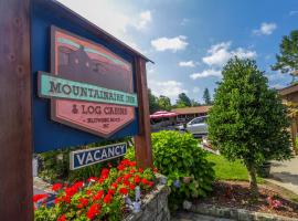 Mountainaire Inn and Log Cabins，位于布洛英罗克山的住宿加早餐旅馆