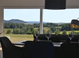 Auszeit mit Weitblick in der Sächsischen Schweiz - kleiner Bauernhof mit Tieren und Wallbox，位于Rathmannsdorf的自助式住宿