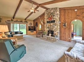 Spacious Lakefront Home with Patio and Boat Dock!