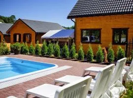 Holiday resort with the pool, Wiselka