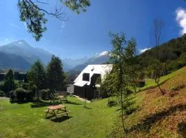 Appartement dans chalet avec jardin, vue montagne