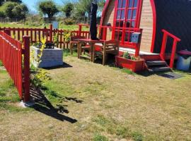 Lovely Glamping Dream Pod in St Austell Cornwall，位于圣奥斯特尔的豪华帐篷营地