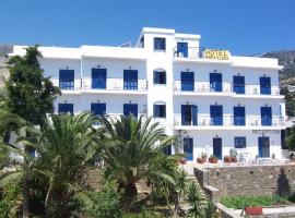 玛丽亚埃莱娜酒店，位于阿基奥斯基利考斯Ikaria Island National Airport Ikaros机场 - JIK附近的酒店