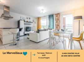 Le Merveilleux - Proche Thionville, Metz, Luxembourg，位于巴斯约兹的酒店