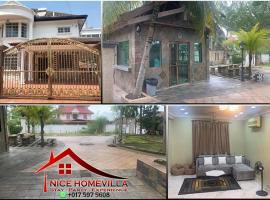 NICE HOME VILLA, Bandar Country Homes, Rawang，位于万挠的度假短租房