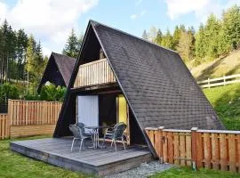 Hut near Lake Traboch and Eisenerz Alps