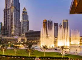 FIRST CLASS 2BR with full BURJ KHALIFA and FOUNTAIN VIEW