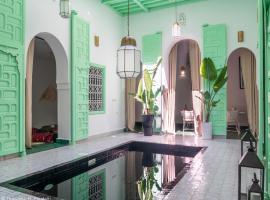 Riad Dar Rabiaa，位于拉巴特Moroccan Parliament附近的酒店