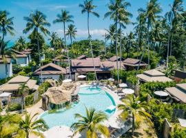 Khwan Beach Resort - Luxury Glamping and Pool Villas Samui - Adults Only - SHA Extra Plus，位于湄南海滩的度假村