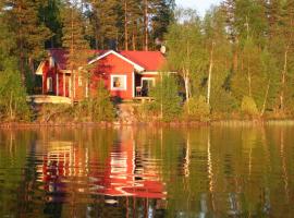 Holiday house in Gnosjo with amazing lake view，位于Gnosjö的度假屋