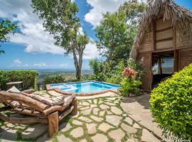 Ecolodge Tubagua Puerto Plata，位于Tubagua的木屋