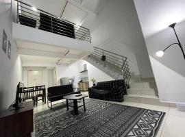 Minimalist Loft5 DeCentrum WifiNetflix，位于加影的酒店