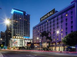 E Central Hotel Downtown Los Angeles，位于洛杉矶L.A. Live娱乐中心附近的酒店