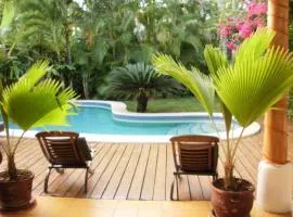 Charming Caribbean style villa near superb beach
